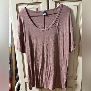 Old navy ladies too short sleeve luxe size medium